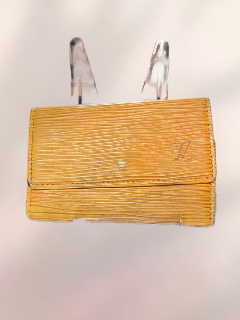 Louis Vuitton 6 Key Holder - Tassil Yellow Epi Leather